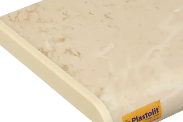 Plastolit мармур бежевий глянцевий