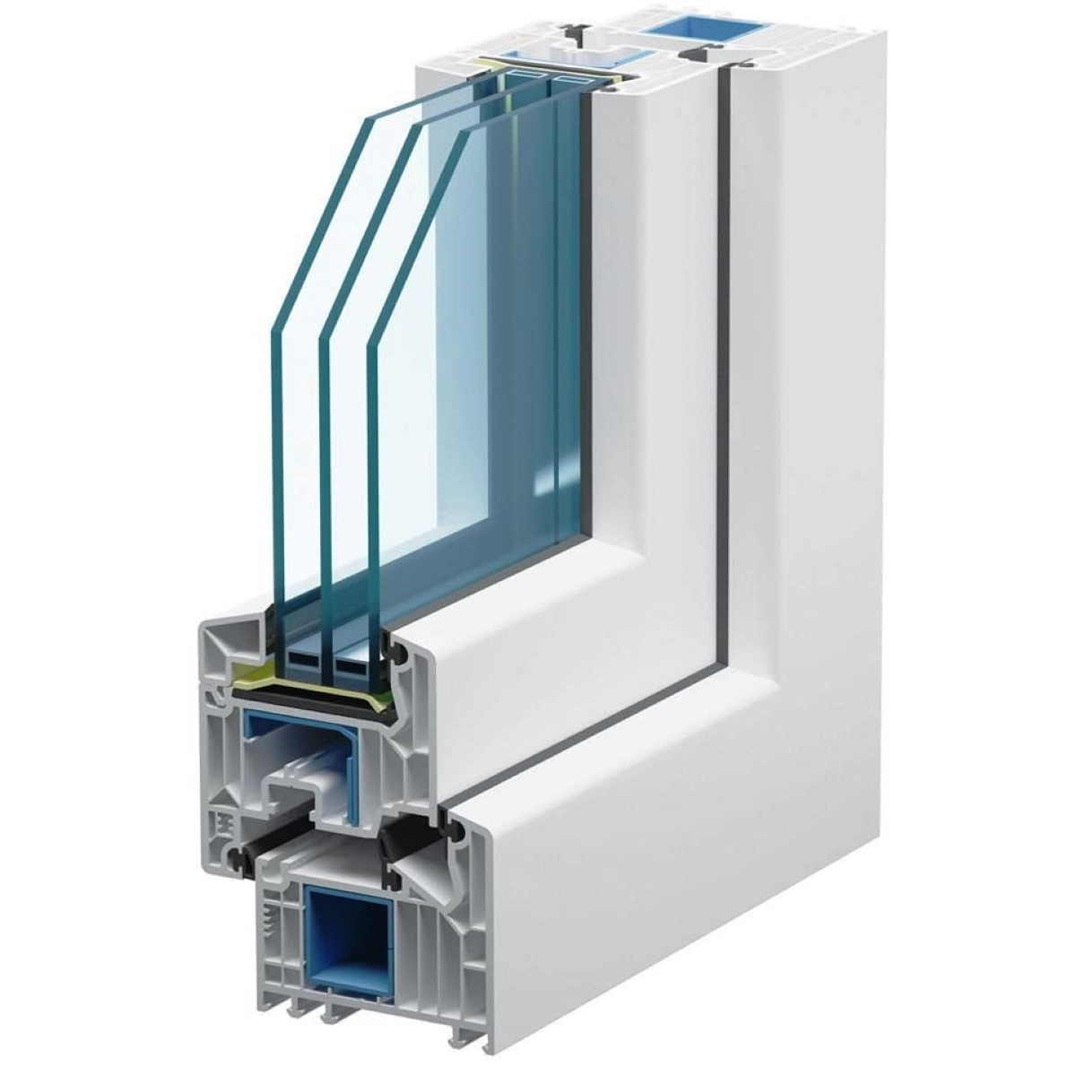 Veka Softline 82 вікно з профілю Veka Softline 82
